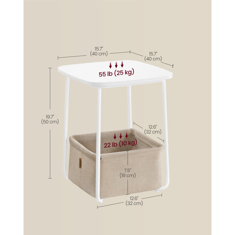 Rondez Pedestal End Table