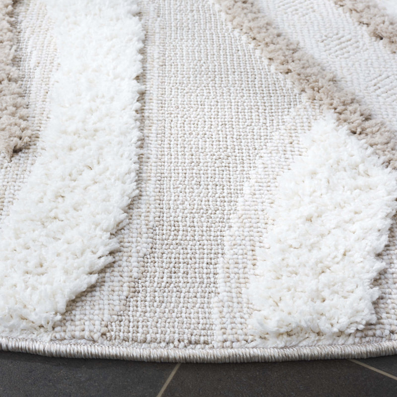 Aleksah Trends Performance Abstract Rug, Round 6'7"
