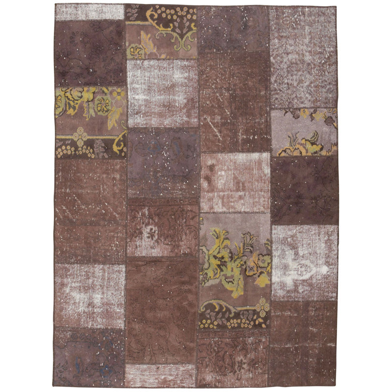 Tapis rétro patchwork turc