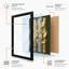 Single Stem in Gold Botanical - Framed Print-1011765525-1011765527