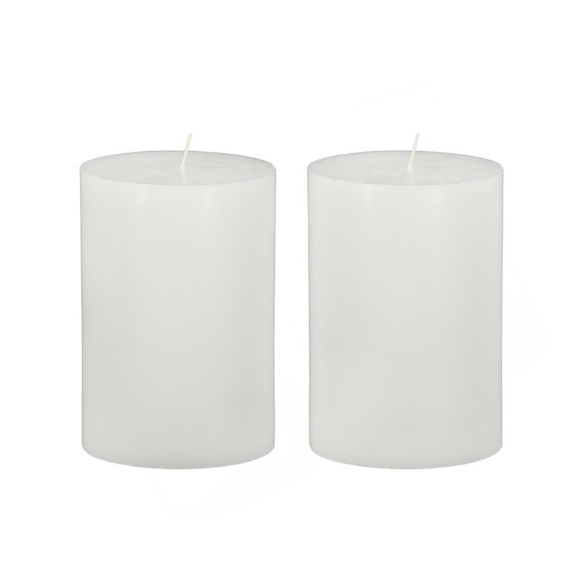 Bougie 4X6 "2PK, White