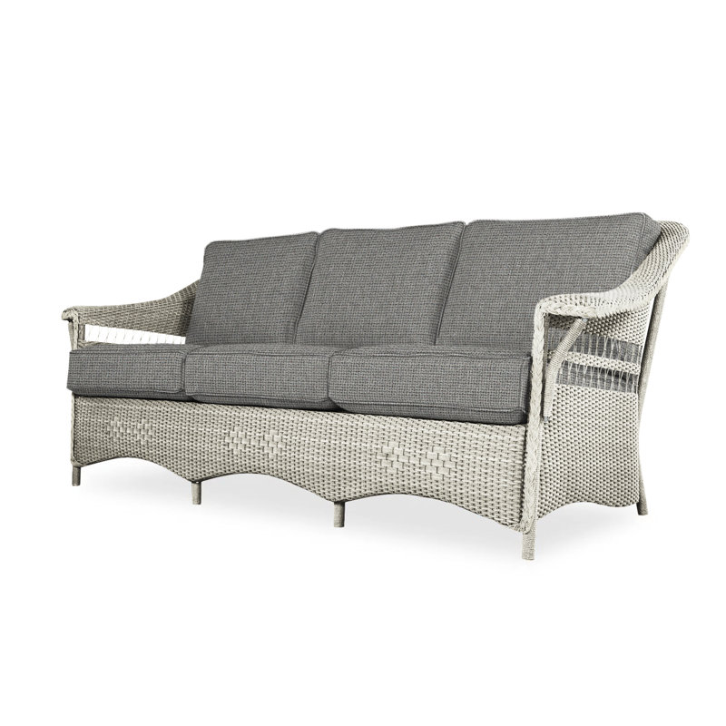 Nantucket Outdoor 3 - Seat Patio Sofa, Yoko Mist, Linen