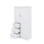 Armoire de rangement haute et spacieuse avec tiroirs et portes-183256782