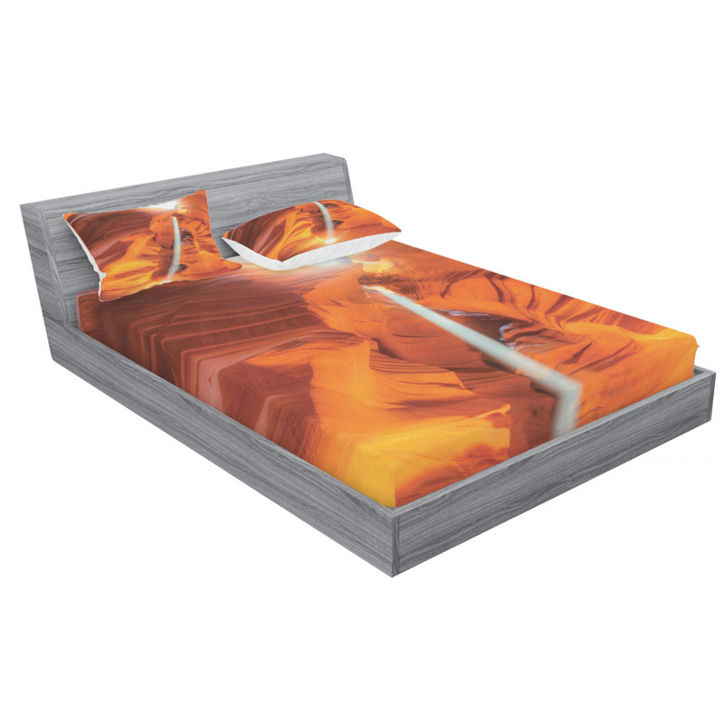 Microfiber Sheet Set, Full Sheet Set with Fitted Sheet