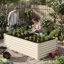 Grand ensemble de jardin surélevé galvanisé avec gants-1661290696-1665051407