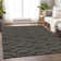 Premium Machine Washable Prisco Black Rug