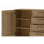 Stina Manufactured + Solid Oak Wood 2-Door 4-Drawer Sideboard