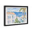 Henri Matisse Interpreted Town I Shadowbox Nautical & Beach Print by Oliver Gal, Black Frame, 20 x 16-942567073-942567085