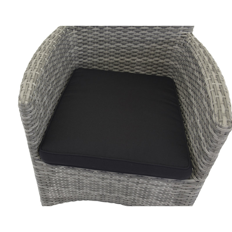 Bar Stool Seat Cushion, Black
