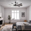 Kasie 65cm Ceiling Fan with LED Lights