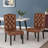 HARRIET KD TUFTED DINING (Not Including Table)