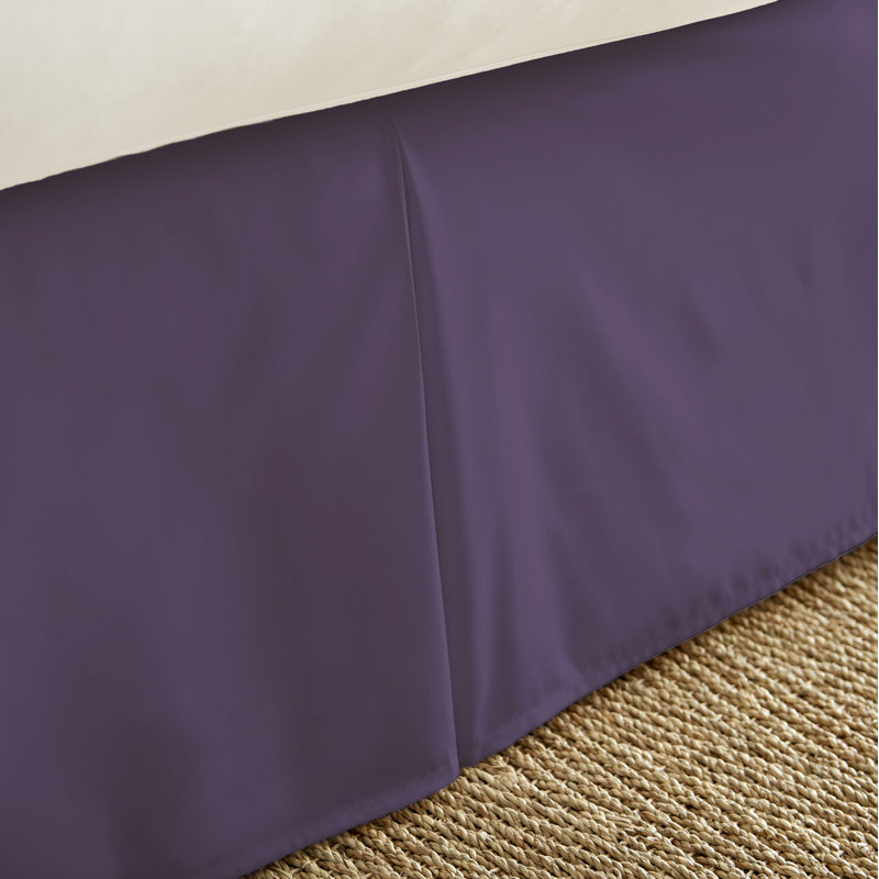 Becky Cameron™ Tailored Bed Skirt, Purple, Queen