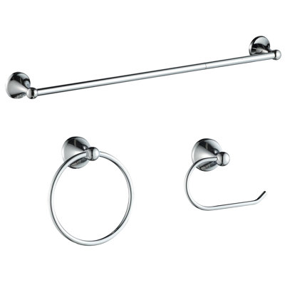 3 - Piece Bathroom Hardware Set