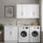 Savannah 2pc Wall Storage Cabinet White