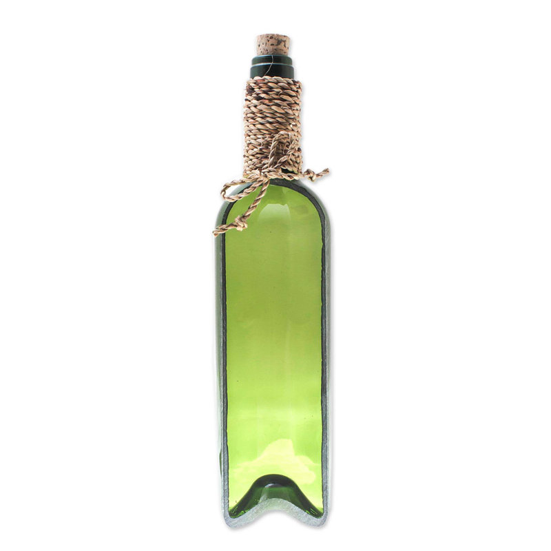 Plateau de service en verre recyclé eco message Behr