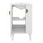 Meuble-lavabo de 20 pouces avec lavabo en céramique, ensemble de meuble-lavabo moderne avec porte et tablettes ouvertes, structure en bois massif-2082051355