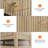 Fluted Dresser For Bedroom 42.9" Tall, 5-Drawer Wood Dresser For Bedroom, Modern Chest Of Drawers, Storage Organizer Cabinet For Living Room, Hallway, Entryway, Natural Oak-1856313031