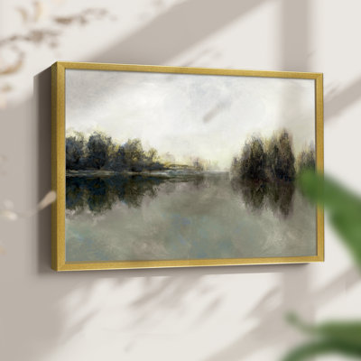 Rainy Sunset -Framed Print - Restickable
