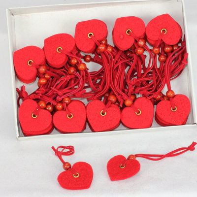 0.18'' Fabric Holiday Shaped Ornament