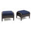Barcelo Rattan Club Ottoman with Cushion-1523223166