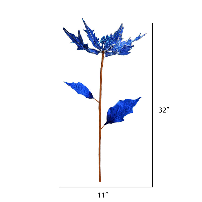 Vaporisateur de Noël artificiel 32 po Vickerman, Bleu