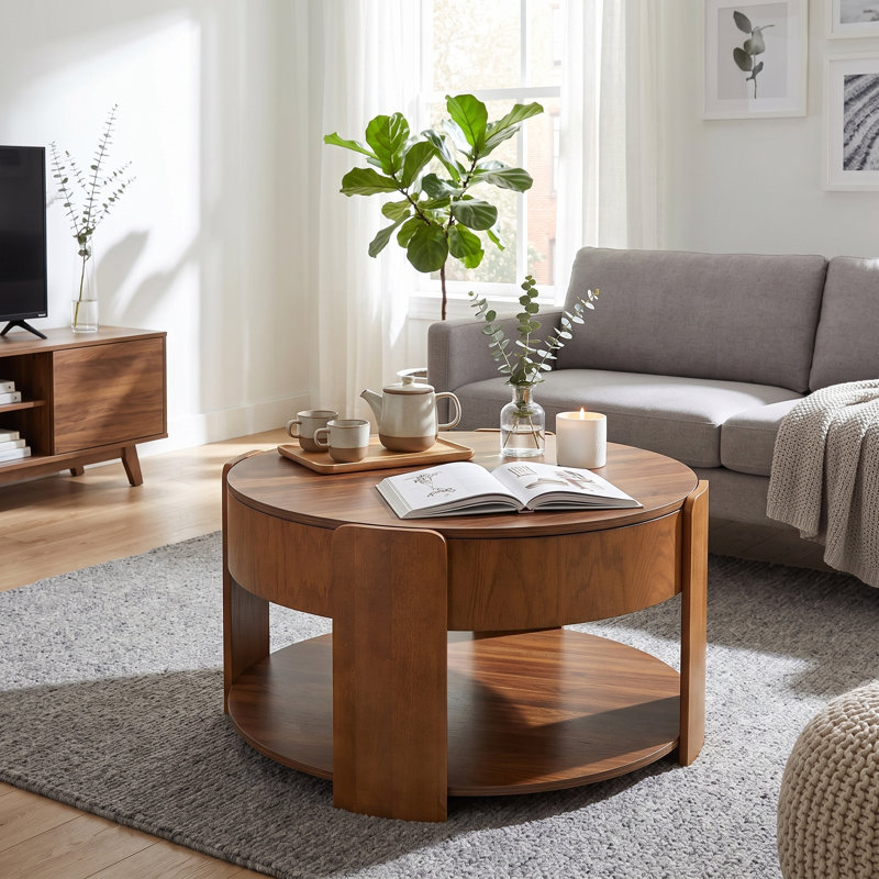 Table basse CoreHaven 32,5 po Farmhouse, Brown