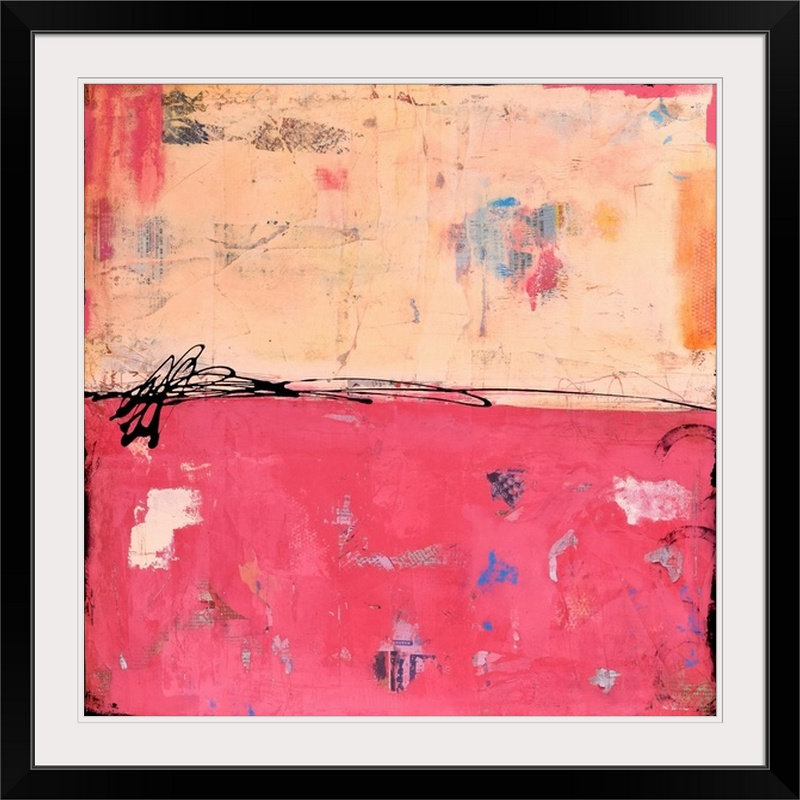 «Smash Box» par Frisco, impression, Cadre noir, H 20" x l 20" x P 1"