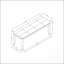 BANC OCEANIQUE GRIS CLAIR