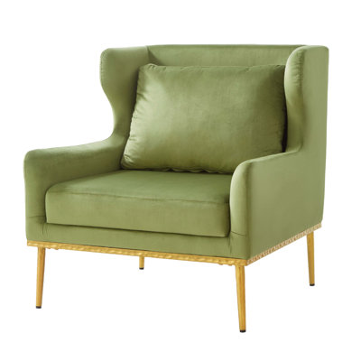 Velvet Accent Chair
