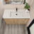 47.28'' Single Bathroom Vanity with Resin Top