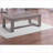 Contemporary Rustic Brown Coffee Table for Living Room, Sturdy Rectangular Top Easy Assembly
