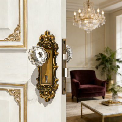 Crystal Mortise Entry Set