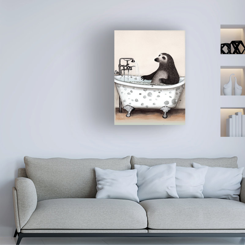 Art sur toile «Bolath Sasha Bathtime 21», H 19 po x l 14 po