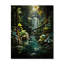 Horloge murale Caraibe Jungle Adventure - Paysages-99630649