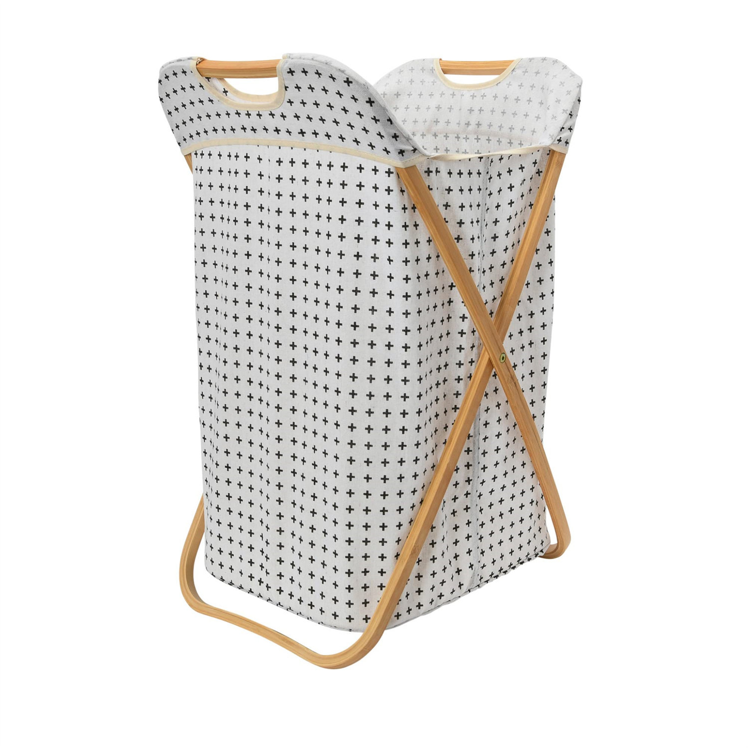 Latitude Run® Windel Laundry Hamper with Handles Wayfair