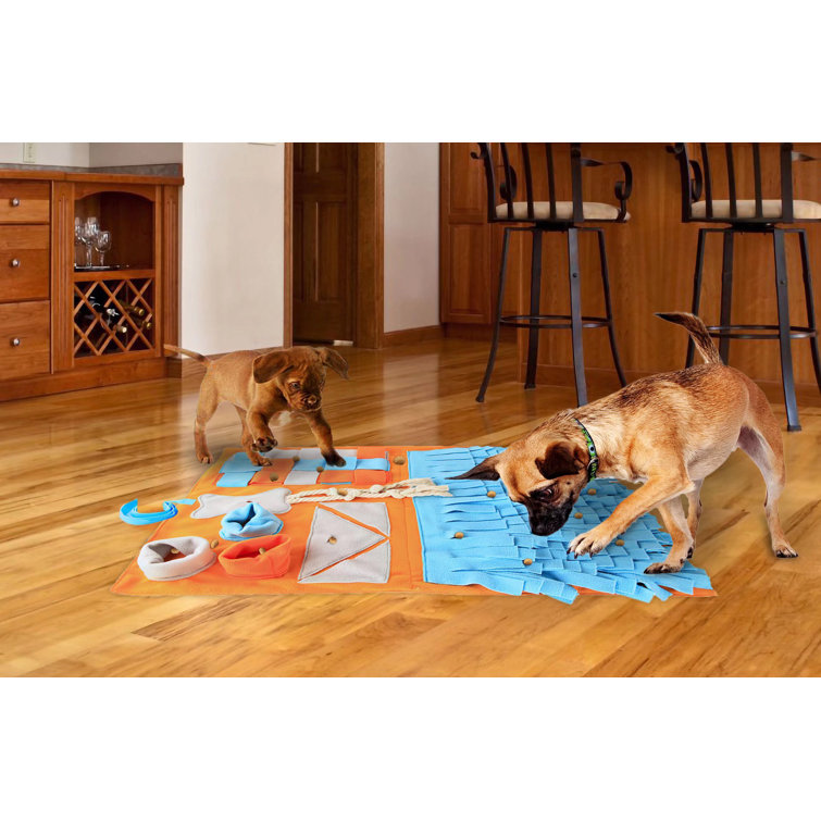 Pet Foraging Mat - Slow Feeder Puzzle Toy for Pets 29.5×19.7 Tucker Murphy Pet