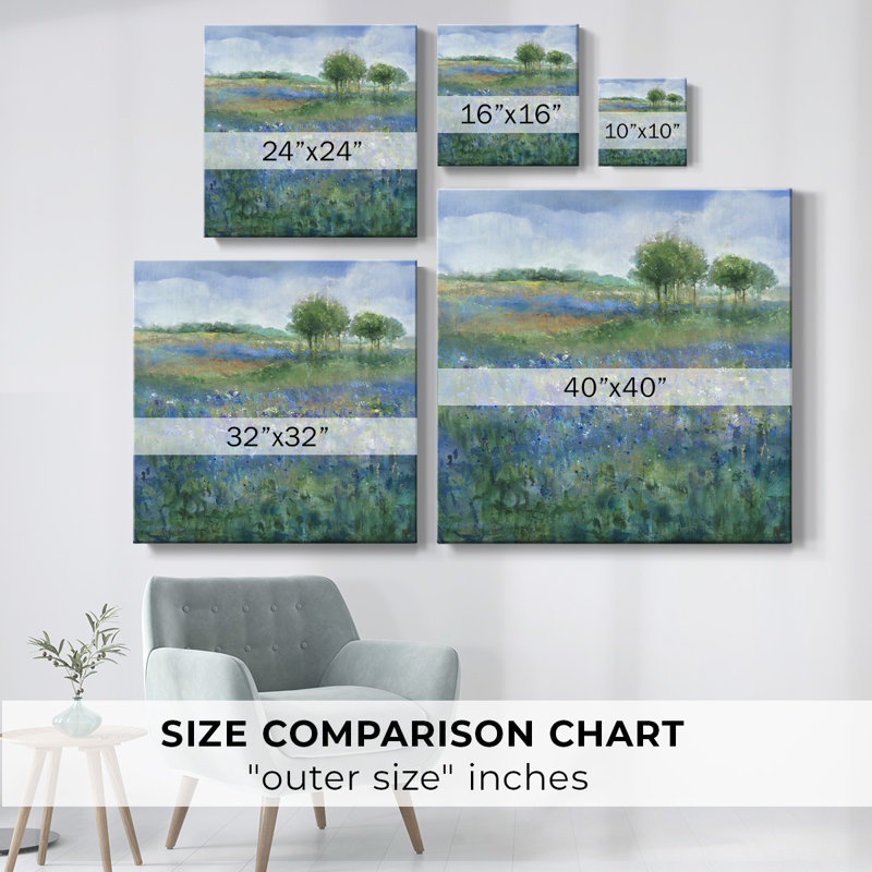 Rolling Hills II sur toile