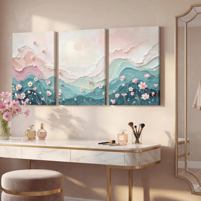 3 Piece Wrapped Canvas Print
