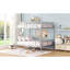 Lit superposé double au-dessus de double, argent-129391626
