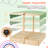 EROMMY 43.7'' x 43.3'' Solid Wood Square Sandbox with Cover