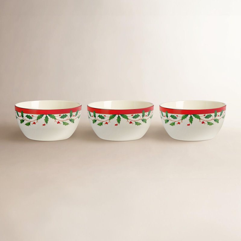 Lenox Holiday 6-Piece Dessert Bowl Set