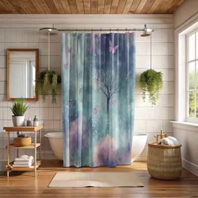 Rideau de douche Forest Bliss - Premium