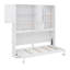Lit escamotable avec armoire supérieure, tablettes-763922158