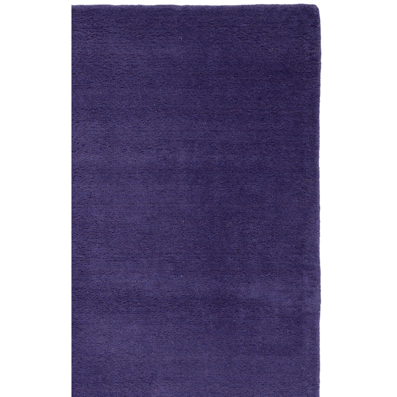 Frann Hand Tufted Wool Solid Color Rug, Rectangle 2' x 3'