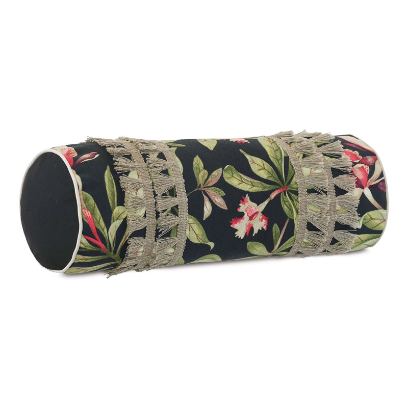 Kamehameha Bolster Indoor/Outdoor Pillow Cover & Insert