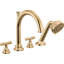 Beauclere™ Roman Tub Faucet With Handshower-1517805251-1517805248