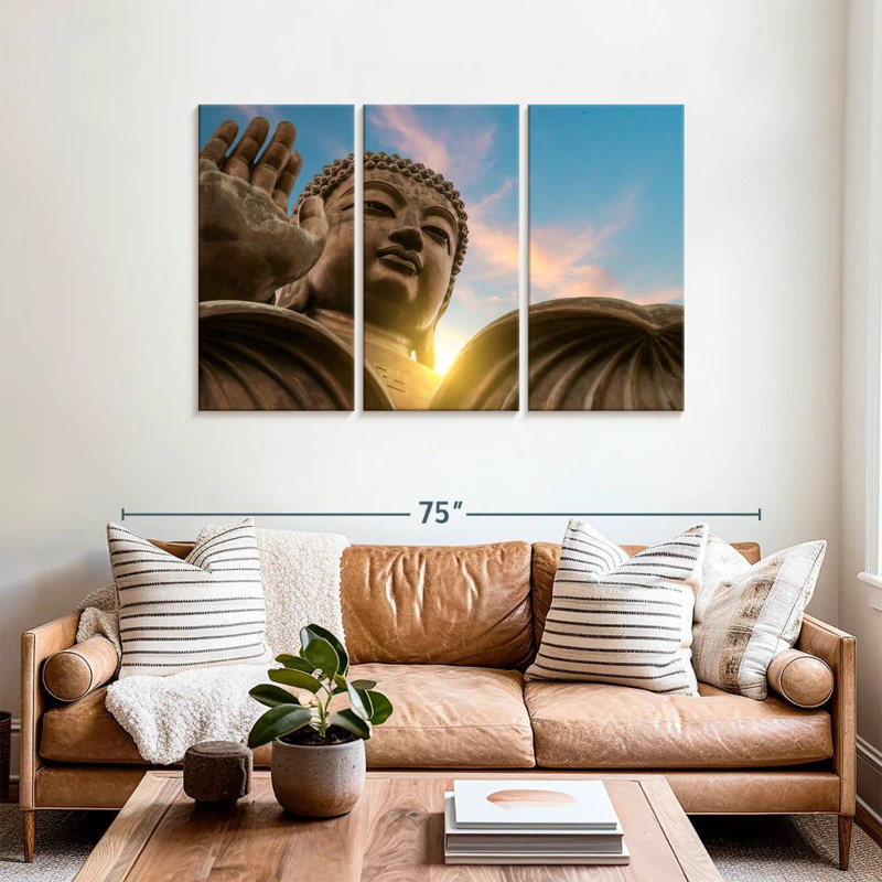 Adella Po Lin Monastery Buddha, 36" H x 57" W