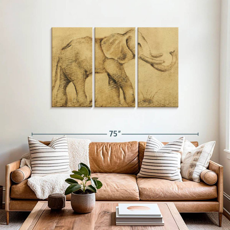 Brampt  Global Elephant Light, 36" H x 57" W