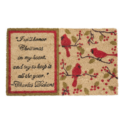 Aradia Non-Slip Christmas Outdoor Doormat