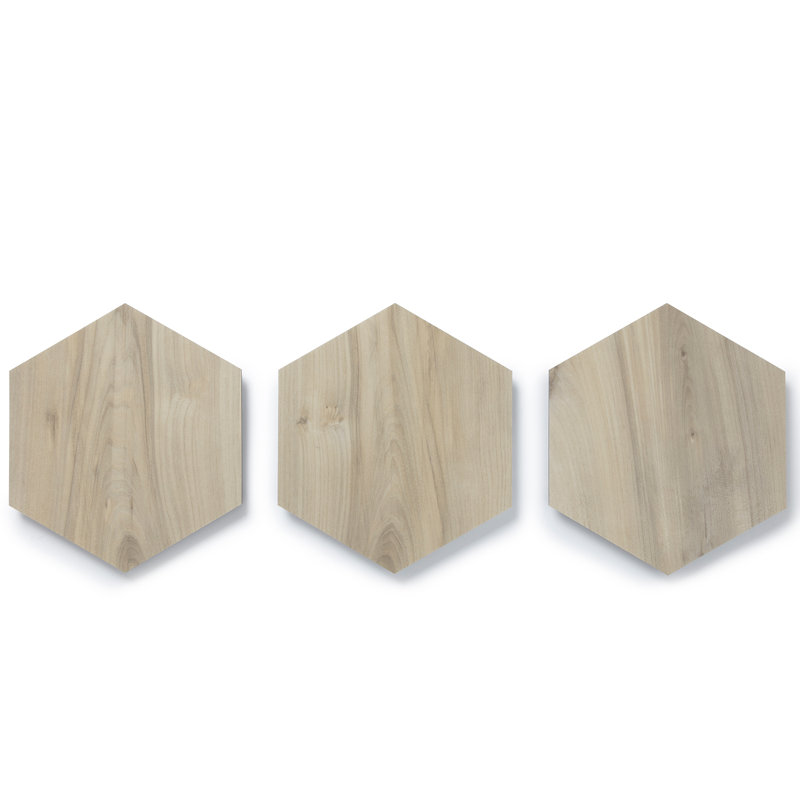 Carrelage en vinyle GlueCore Mosaic 28mil x l 12 "x L 10", Peuplier baumier